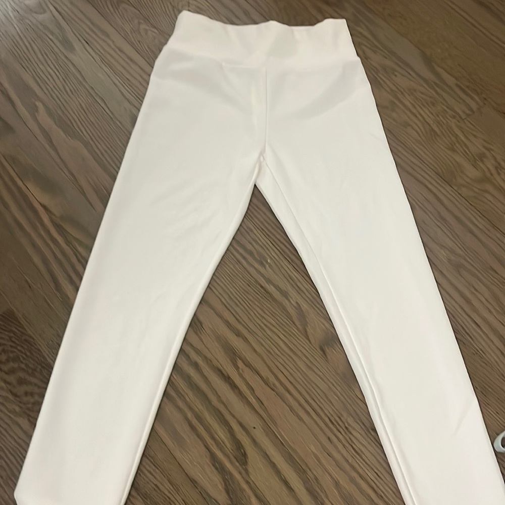 White leggings